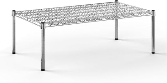 24" Deep x 42" Wide x 14" Height Wire Shelving Kit | 1-Tier | NSF Commercial Storage Rack Unit