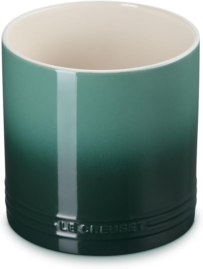 Le Creuset Stoneware Signature Utensil Crock, 2.7 qt., Artichaut