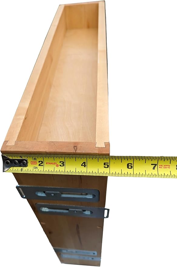 ELYSIAN New 5 inch Width Pull Out Kitchen Slim Storage Cabinet Spice Rack Home Organizer 2025