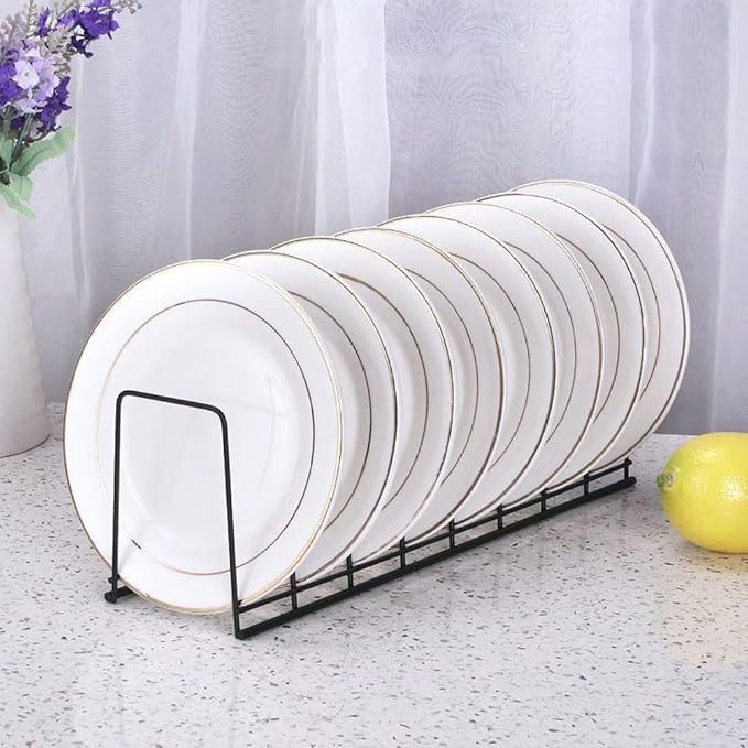 Small Bowl Drainer,Stainless Steel Bowl Drying Rack for Kitchen Counter Organizer Storage, Storage Shelf, Chrome (2 Dish Racks (Black))