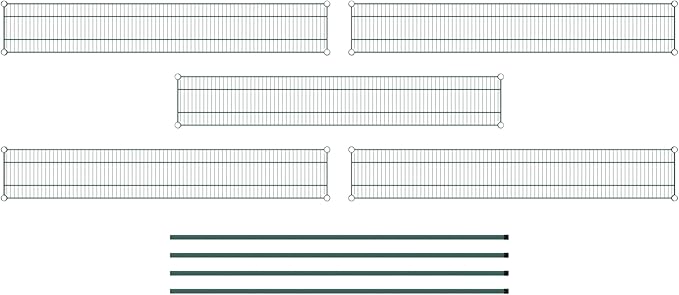 Commercial NSF Listed Green Epoxy Stationary Wire Shelving Kit 12" x 72" x 74", with 5 Shelves Perfect for Warehouse, Walk-in Refrigerator, Freezer, Grocery Store, Restaurant, Dishroom