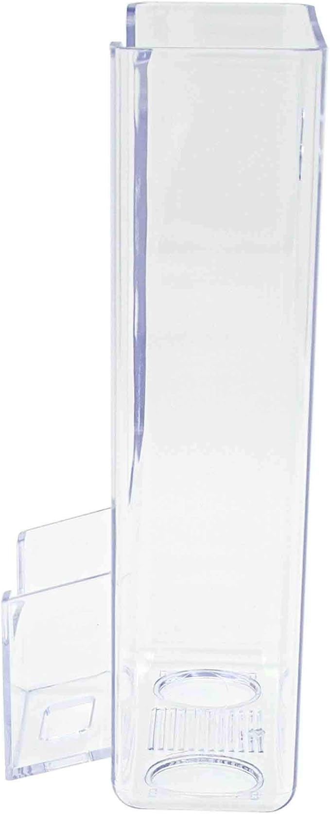 Marketing Holders Trifold Holder for 4 Inch Paper with Vertical Business Card Slot Pack of 12 Display Wall or Countertop Printed Media Clear Acrylic Real Estate Museums Travel Agency