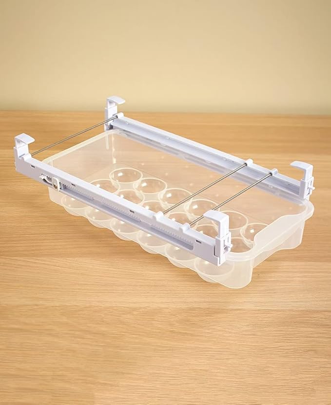 The Lakeside Collection Adjustable Fridge Drawer or Egg Tray