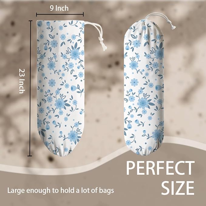 Reusable Plastic Bag Holder, Shopping Traveling Trash Bags Organizer for Carrying, Plastic Bags Dispenser, Kitchen Housewarming Gifts for Women Family Friends Grandma Mom, bags-11