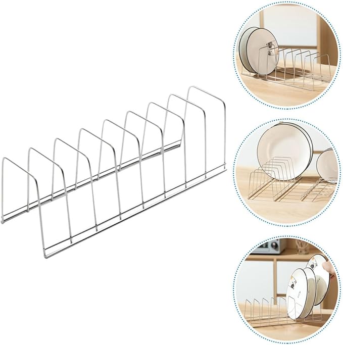 KESYOO Stainless Steel Dish Drying Rack Bowl Drainer Rack Kitchen Tableware Drain Countertop Storage Organizer for Kitchen Sink