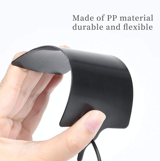 LeadSeals 100 Black Plastic Tags Shipping Tags Water Proof Tags for Labeling Shipping Labels Security Seals Writable Marker Ties Hanging Tags Storage Tag with One Marker Pen, 252*58 mm