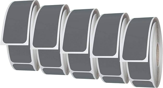 Royal Green Rectangular Color-Coding Labels 3x1-10 Sticker Rolls (75mm x 25mm) - 2500 Pack