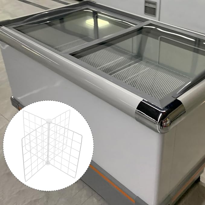 Freezer Divider Wire Separator Compartment Iron Partition for Organized Storage Freezer and Refrigerator for Food and Item Separation