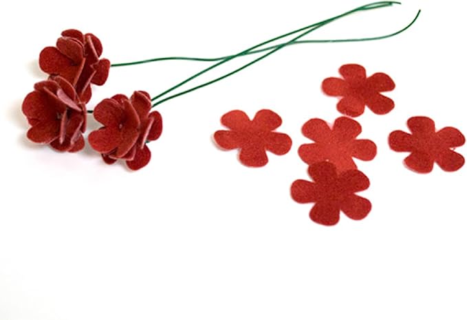 S.E.I Rust Velvet Paper, Felt Fabric For Drawer and Jewelry Box Liner, 8.5" x 11" - 12 Sheets