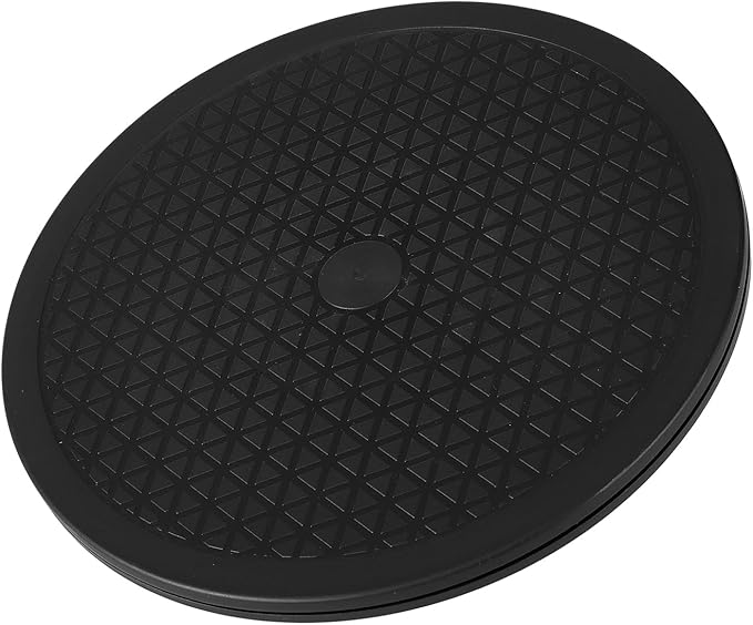 ZZRANYE 12 Inch Heavy Duty Rotating Swivel Stand - 360 Degree Rotating Lazy Susan Base with Steel Ball Bearings for Model Base/Rotating Plants/Crafts Stand Monitor/TV/Monitors/Potted Plants