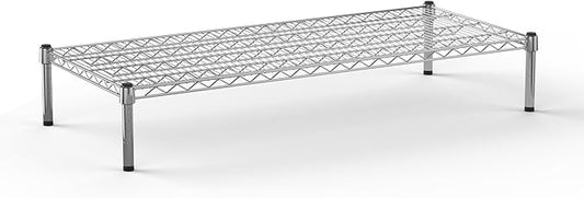 21" Deep x 48" Wide x 8" Height Wire Shelving Kit | 1-Tier | NSF Commercial Storage Rack Unit