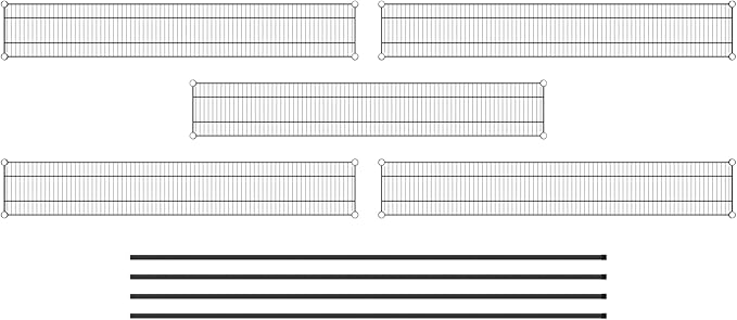 Commercial NSF Listed Black Epoxy Stationary Wire Shelving Kit 12" x 72" x 96", with 5 Shelves Perfect for Warehouse, Walk-in Refrigerator, Freezer, Grocery Store, Restaurant, Dishroom