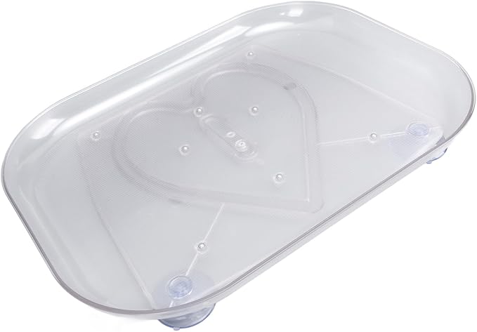 360 Degree Rotating Tray for Refrigerator, Neat and Orderly Storage Fridge Turntable, Anti Slip Organizer for Kitchen, Pantry, Cabinet (S)