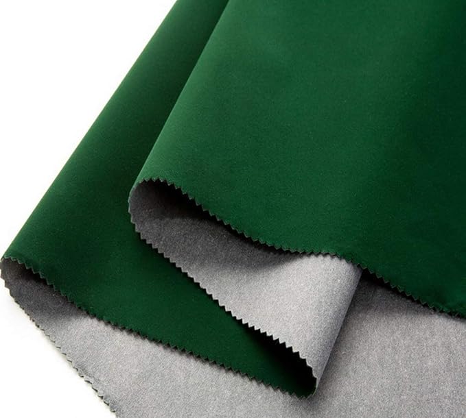 Self Adhesive Green Velvet Flocking Liner for Jewelry Drawer Art Crafts DIY Project Velvet Fabric Peel and Stick Drawer Velvet Liner 17.7" x 78.7"