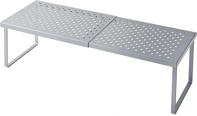 Nifty Expandable Shelf Rack Adjustable- Silver
