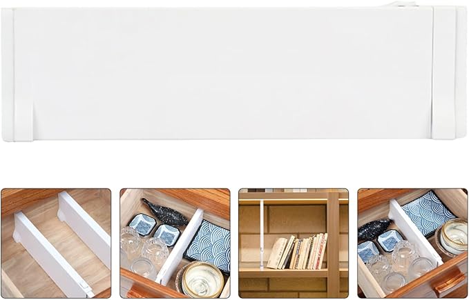 2pcs Retractable Drawer Dividers Multi-Functional Divider for Home Organizer