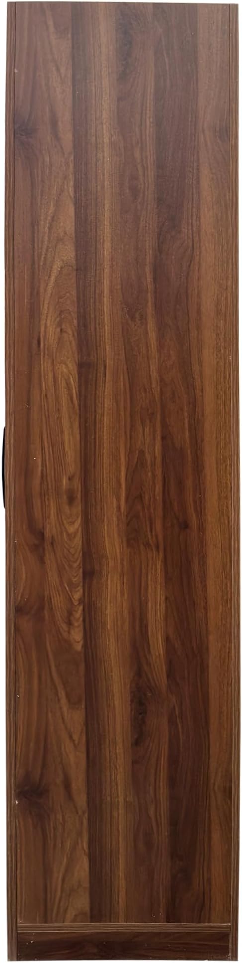 7 Tier Pull-Out Storage Cabinet with Handle & Wheels, Tall Narrow Spice Rack Next to Fridge, Wood Food Pantry for Kitchen, Dining Room, Walnut