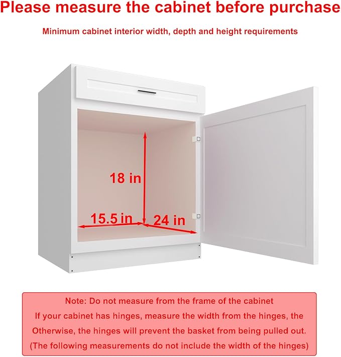 Pull Out Cabinet Organizer 14" W x 21" D 2-Tier Individual Slide Out Drawer Pantry Shelf Storage for Kitchen Base Cabinet Organization for Kitchen, Bathroom, Pantry, Chrome