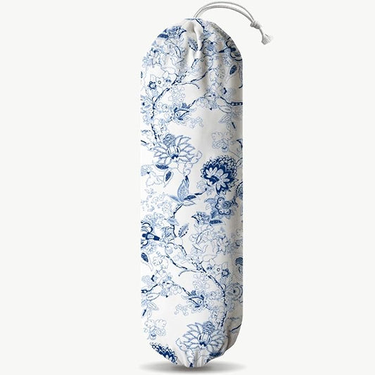 Reusable Grocery Bag Storage Holder, Shopping Trash Bags Organizer, Decorative Plastic Bags Holder for Wall Decor, Kitchen Housewarming Gifts for Women Family Friends Grandma Mom