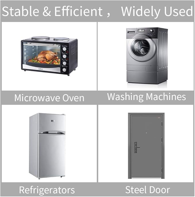 Magnetic Paper Towel Holder for Refrigerator, Kitchen Towel Bar Magnetic Paper Rack Multi Function Made of Iron,Used for Kitchen,Bathroom,Toilet, Drill Free (Black, Medium)