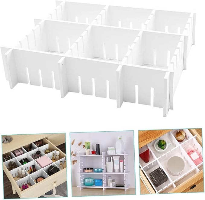 7pcs Separator Drawer Dividers for Storage Organize Socks Underwear and Accessories