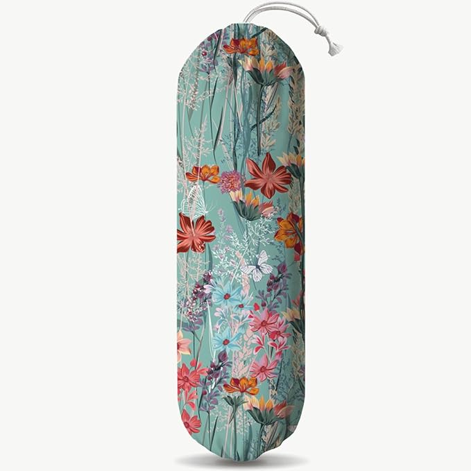 Aesthetic Plastic Bags Holder, Garbage Shopping Trash Bags Carrier Organizer, Large Trash Bag Storage Dispenser, Kitchen Housewarming Gifts for Women Family Friends Grandma Mom