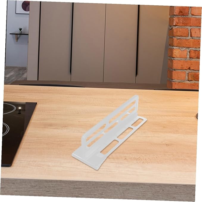 VALICLUD 6pcs Adjustable Refrigerator Compartment Dividers, Sturdy Plastic Fridge Organizers Featuring Firm Clips, Space-Saving Food and Beverage Separators for Home Kitchen Storage