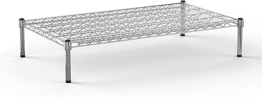 24" Deep x 42" Wide x 8" Height Wire Shelving Kit | 1-Tier | NSF Commercial Storage Rack Unit
