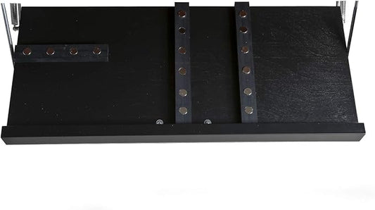Drop Block Under Cabinet Knife Storage Rack - Small, Black