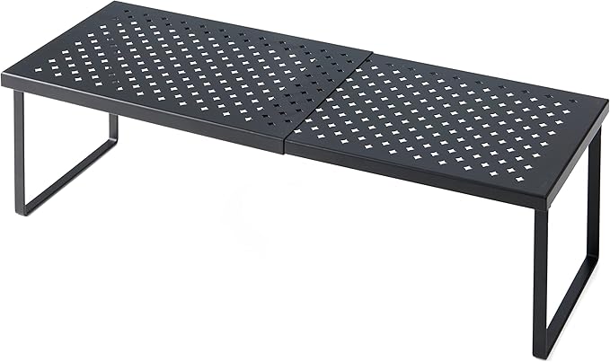 Nifty Expandable Shelf Rack Adjustable- Black