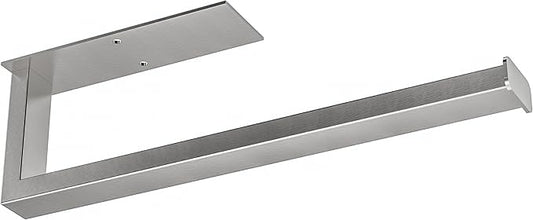 Paper Towel Holder, Paper Towel Holder Under Cabinet Wall Mount or Self Adhesive Paper Towel Bar, Hanging Paper Towel Rack for Kitchen and Bathroom, SUS304 Stainless Steel, Silver