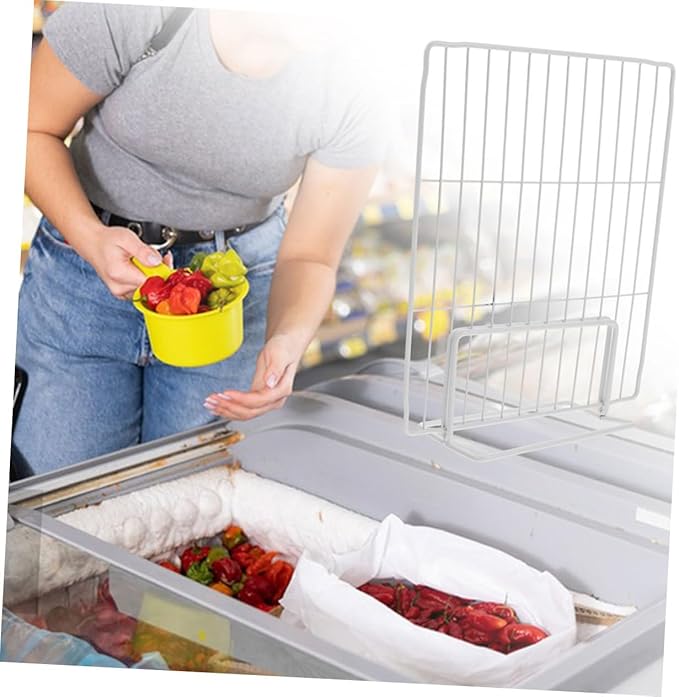 Freezer Compartment Organizers Wire Shelf Dividers Fridge Organizers Deep Freezer Dividers