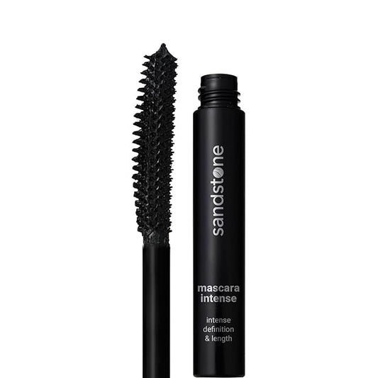 Hypoallergenic Mascara Sensitive Eyes - Smudge-Proof, Sweatproof, Lengthening Mascara with amazing separation of the lashes - Vegan, Non Toxic Mascara Black (Black, 9 ml)