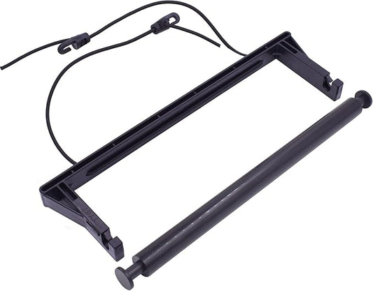 YYST Hanging Paper Towel Holder Portable Paper Towel Holder for RV, Camping,Tent, Grill, Garage, Car Backseat, Fence, Patio Umbrella, Beach Umbrella, etc with 2 Hooks (1)