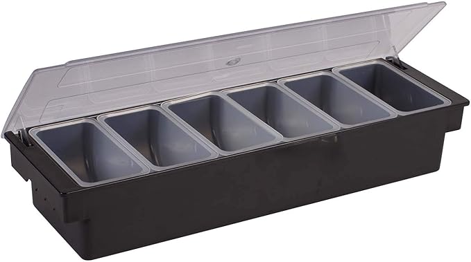 Winco 6-Compartment Condiment Holder