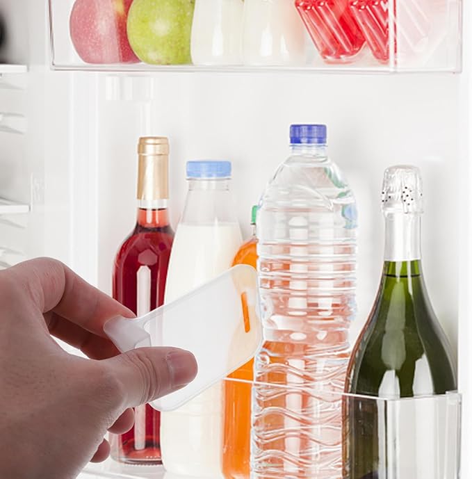 40Pcs Clear Fridge Divider Set Fridge Door Organizer Plastic Clip Dresser Drawer Refrigerator Seperators Adjustable Retractable Kitchen Storage Home Office Clear Multifunctional Supplies