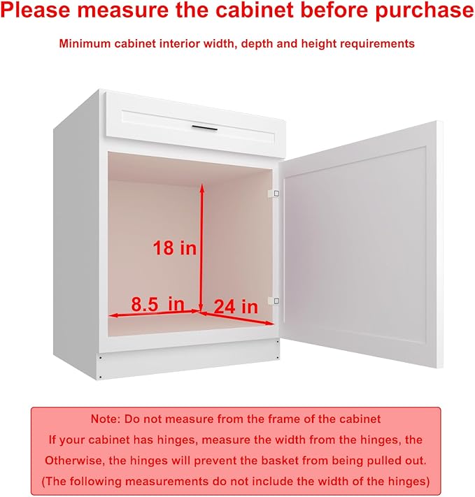 Pull Out Cabinet Organizer 7" W x 21" D 2-Tier Individual Slide Out Drawer Pantry Shelf Storage for Kitchen Base Cabinet Organization for Kitchen, Bathroom, Pantry, Chrome