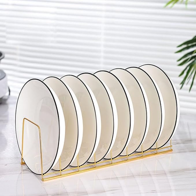 Small Bowl Drainer,Stainless Steel Bowl Drying Rack for Kitchen Counter Organizer Storage, Storage Shelf, Chrome (2 dish racks(gold))