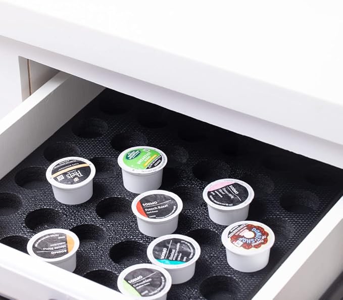 Coffee Pod holder DIY Size Organizer 60 Compatible Tray Drawer Holds with coffee pod