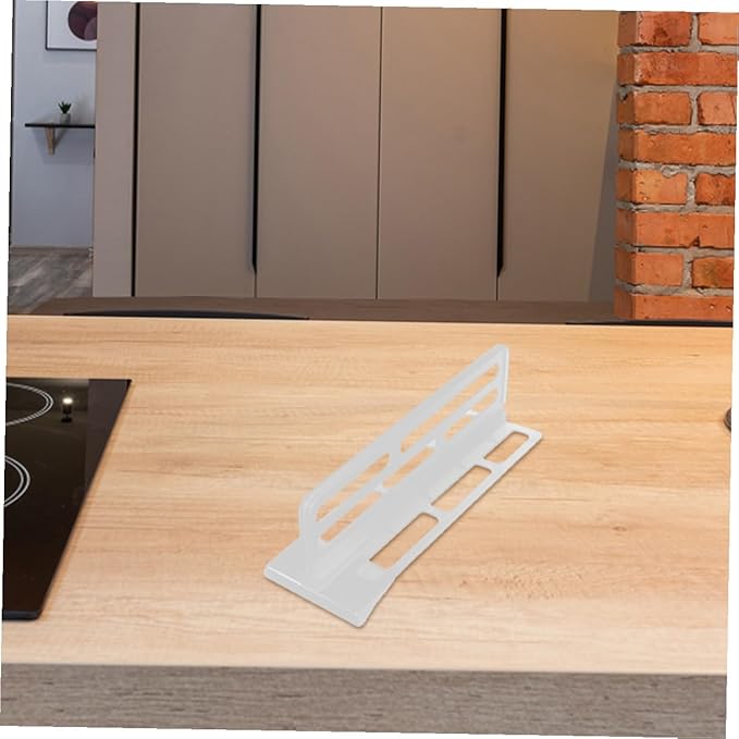 6pcs Adjustable Refrigerator Compartment Divider Set, Sturdy Plastic Fridge Organizer Partition Pads for Kitchen Storage and Daily Use Fridge Separation