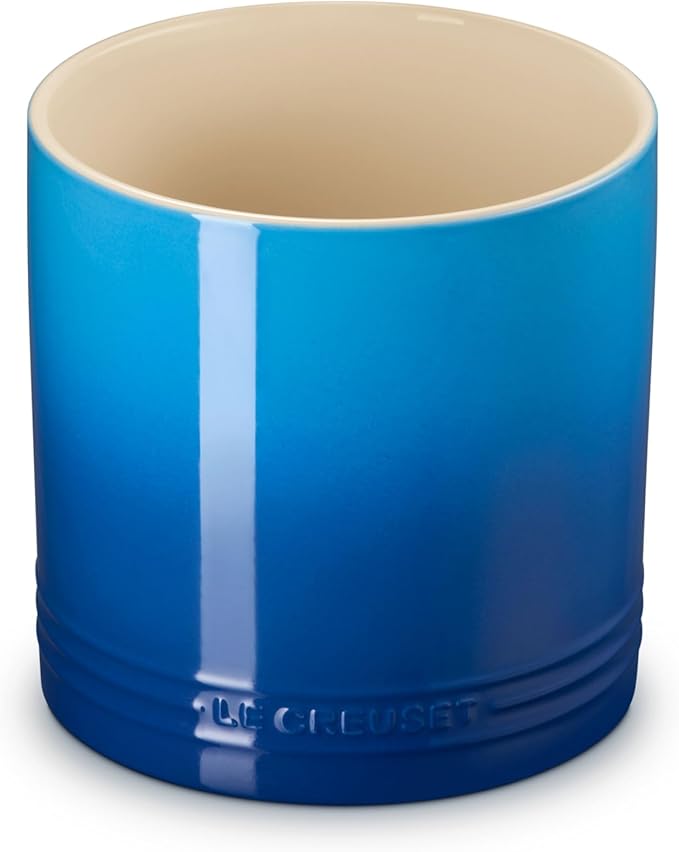 Le Creuset Stoneware Signature Utensil Crock, 2.7 qt., Marseille