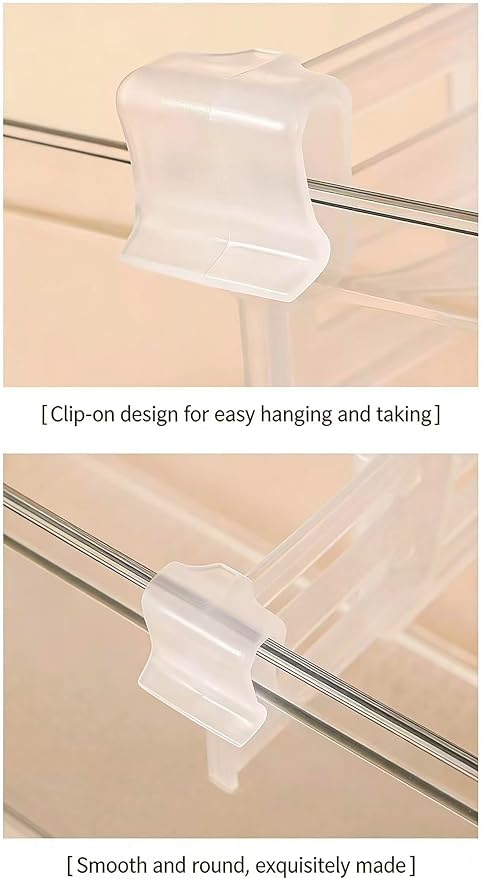 20pcs Refrigerator Organizer Bins, Adjustable Fridge Drawer Dividers, Expandable Plastic Shelf Separators for Freezer, Cabinet, Pantry, Kitchen Storage & Organization,Adjustable Fridge Drawer Dividers