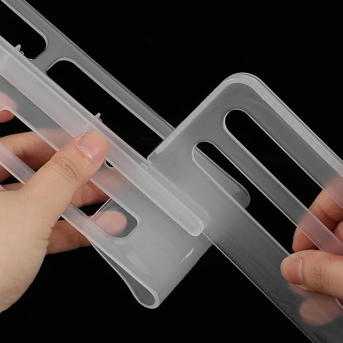 3pcs Adjustable Refrigerator Divider Fridge Storage Organizer Freezer Separator for Food and Drink Storage