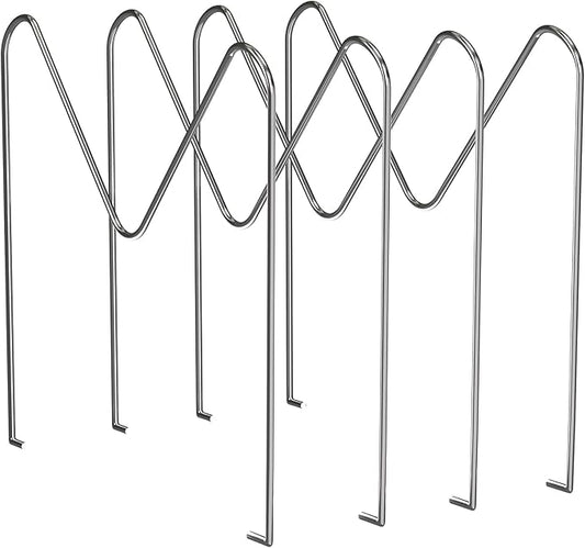 Golener 4 Adjustable Dividers Pull Out Pots and Pans Organizers - Optional Dividers Sliding Pot Lid Holder in Kitchen and Slide Out Cabinet Storage of Lids, Bakewares and Pots