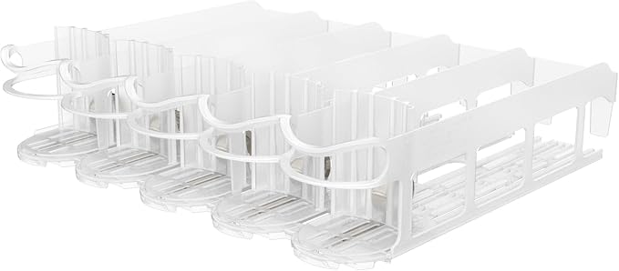 Display Technologies Cooler Plus Beverage Dispensers, Spring-Fed Glide, for Retail Display Shelves, Commercial Refrigerator Cold Vaults, 4 Pack