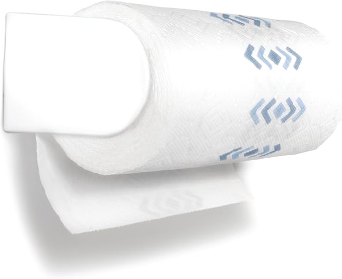 Spectrum Diversified Magnetic Paper Towel Holder, Magnetic Mounted Paper Towel Dispenser for Kitchen & Garage, Holds Both Standard & Jumbo Rolls