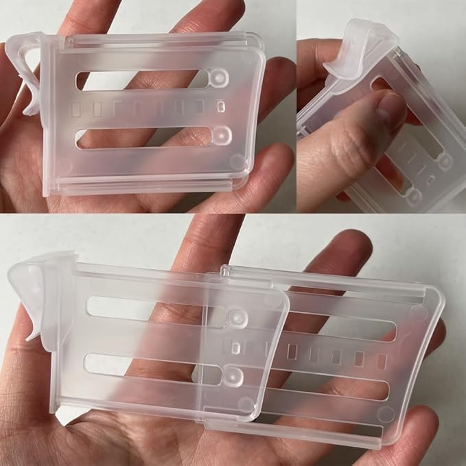 20 Pcs Retractable Fridge Drawer Separators, Plastic Fridge Door Organizer, Adjustable Refrigerator Divider for Kitchen Office Storage and Sorting