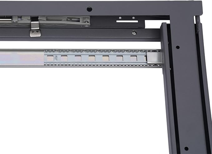2 Tiers Blind Corner Cabinet Pull out with 4 Detachable Shelves, Corner Cabinet Pull out Left or Right for 14 Inch Opening
