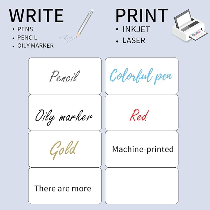YEGAWEN Shipping Labels Stickers, 2"×4" Printable Mailing Label for Laser/Inkjet Printing- Matte White, Permanent Adhesive Labels Stickers