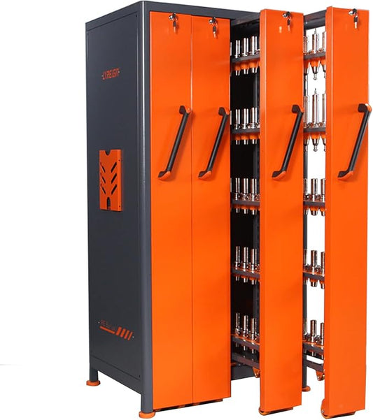 Large Capacity CNC Tool Holder Vertical Drawer Cabinet, Multi-Purpose CNC Tool Storage Cabinet, CNC Tool Storage Rack Equipment for Workers Warehouses Machining Centers